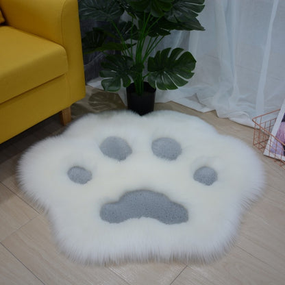 Cute Cat Paw Floor Mat (Multi Colors)