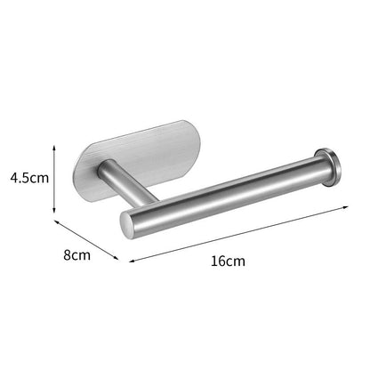 No Drilling Black Bathroom Accessories Sets Toilet Tissue Roll Paper Holder Towel Rack Bar Rail Ring Robe Clothes Hook Hardware