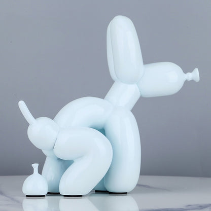 Creative Poop Balloon Dog Statue Modern Nordic (Multi Colors)