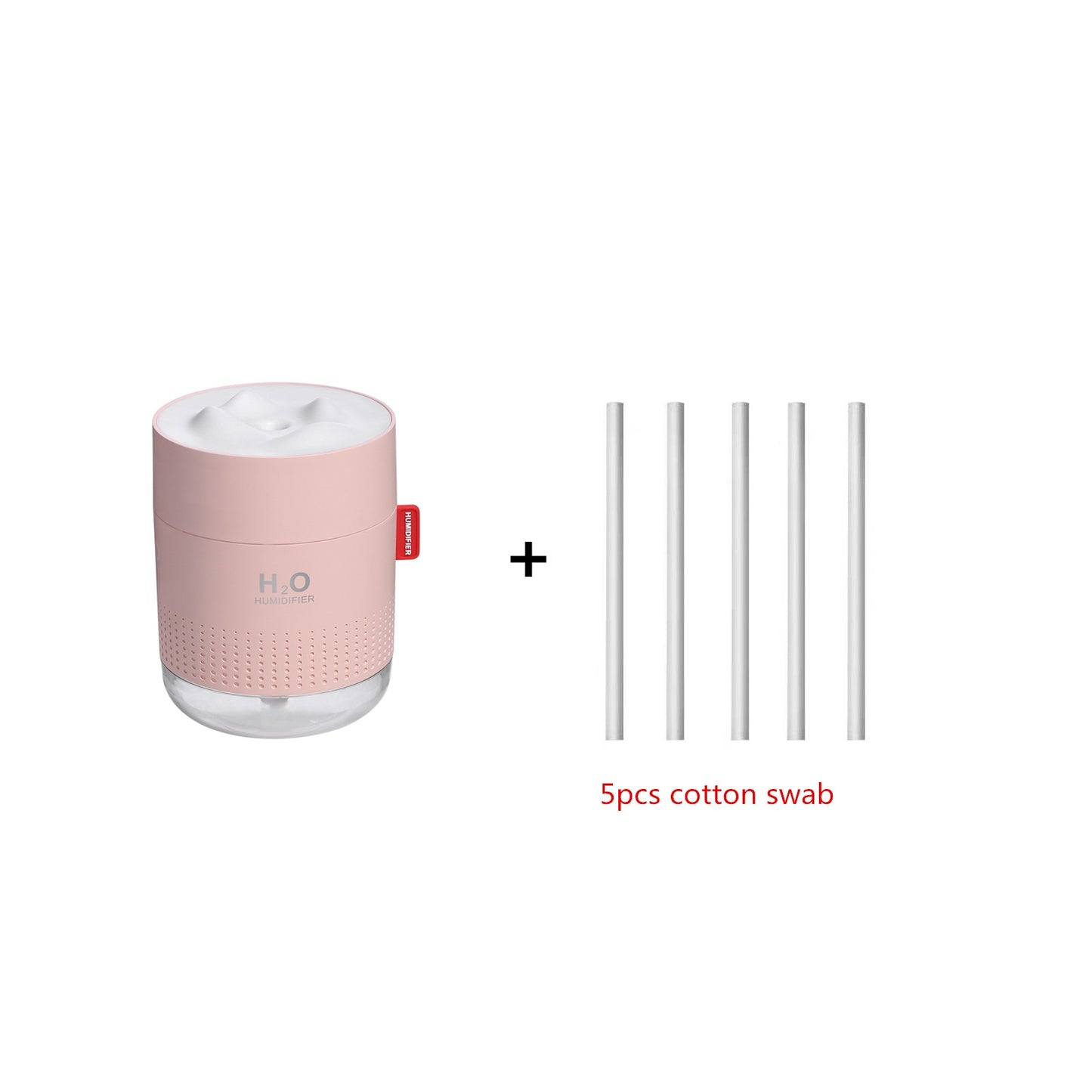 500ML Large Capacity Ultrasonic Air Humidifier with Romantic Lamp USB Car Mist Maker Aroma Oil Diffuser Aromatherapy Humidifiers