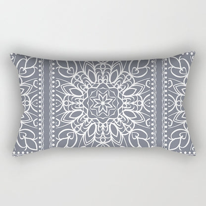 Gray Lumbar Pillows Case 30X50CM (Multi Styles)