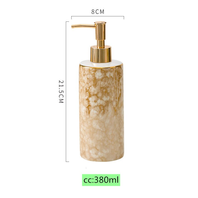 High-grade ceramics Lotion & Liquid Soap Dispenser