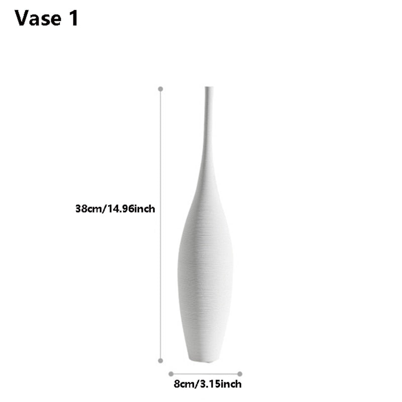 Simple Nordic Style Vases (Multi Styles/Colors)