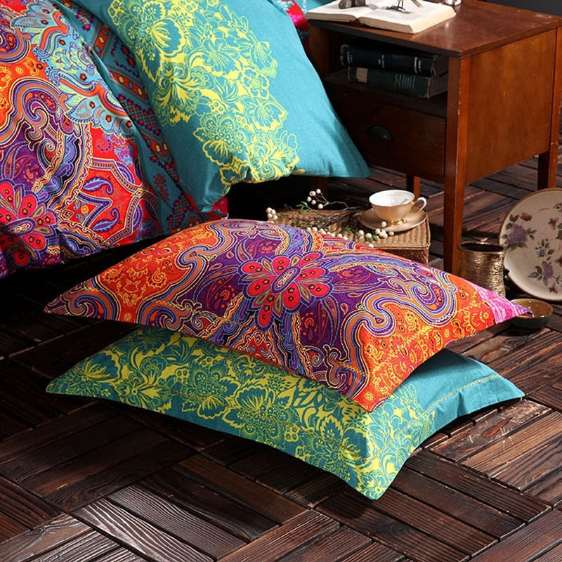 Bohemian 3D comforter Mandala duvet cover set