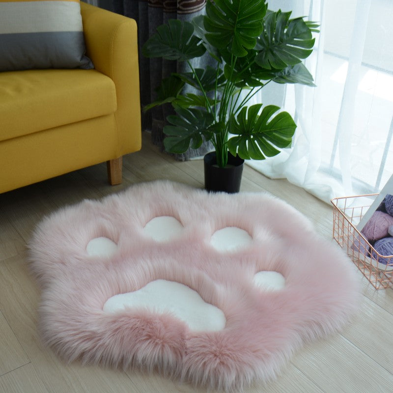 Cute Cat Paw Floor Mat (Multi Colors)