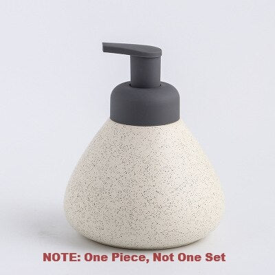 Nordic Soap Dispenser Ceramic  Emulsion Press Bottles