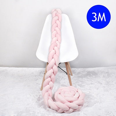 Baby Bed Bumper Braid Knot 1M-4M (Multi Colors)