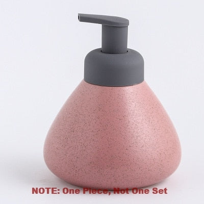 Nordic Soap Dispenser Ceramic  Emulsion Press Bottles