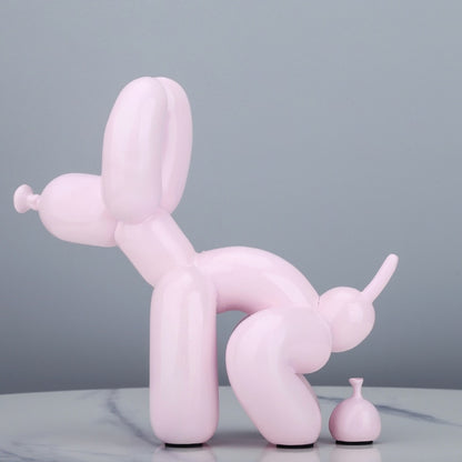 Creative Poop Balloon Dog Statue Modern Nordic (Multi Colors)