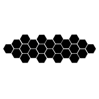 3D Hexagon Acrylic Mirror Wall Stickers DIY Art Wall Decor