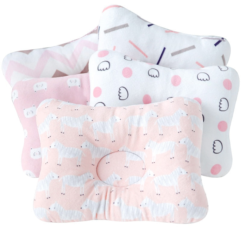 Jamily 1Pcs Bedding Baby Kids Pillow Anti Roll Sleeping Pillow Neck baby head cushion Multifunctional