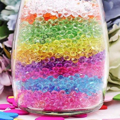 2000pcs Mini Crystal Faux Diamond Acrylic Rhinestone Vase Filler Centerpiece Decoration (Multi Colors)