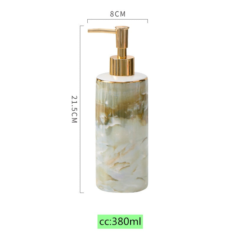 High-grade ceramics Lotion & Liquid Soap Dispenser