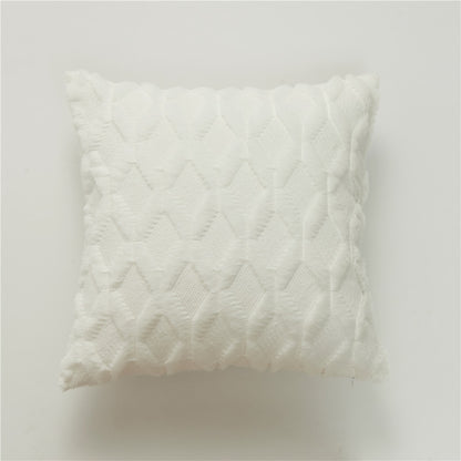 Cushion Cover Plush Pillow Cover (Multi Colors)