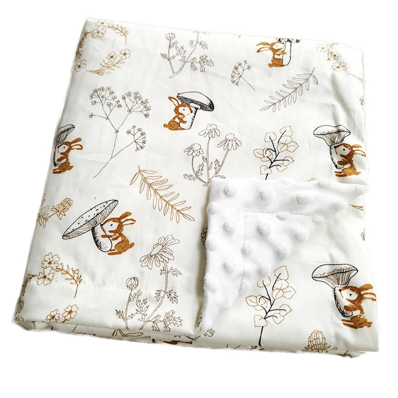 Baby Cotton Thin Super Soft Flannel Blanket