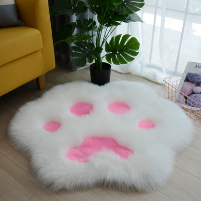 Cute Cat Paw Floor Mat (Multi Colors)