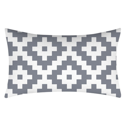 Gray Lumbar Pillows Case 30X50CM (Multi Styles)