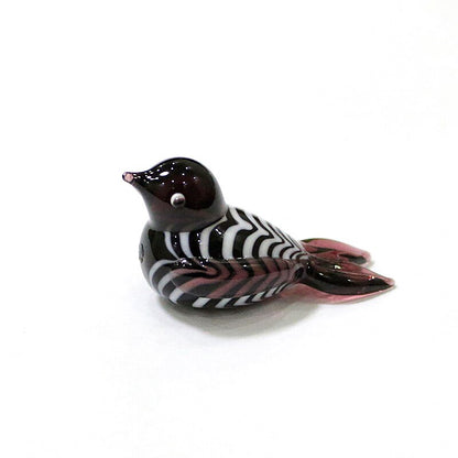 Custom Mini Glass Bird Figurine 4cm (Multi Colors)