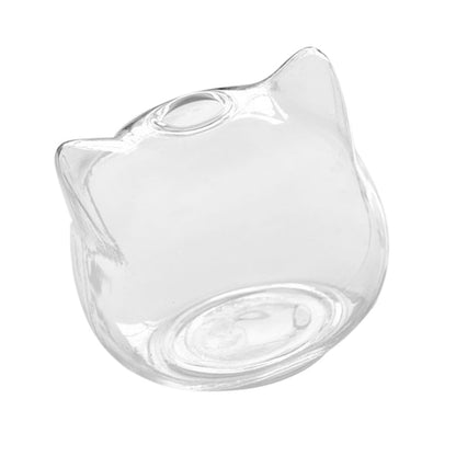 Cat Shaped Glass Vase