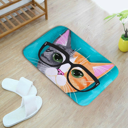 Cartoon Cat Animal Non Slip Bath Mat (Multi Styles/Colors)