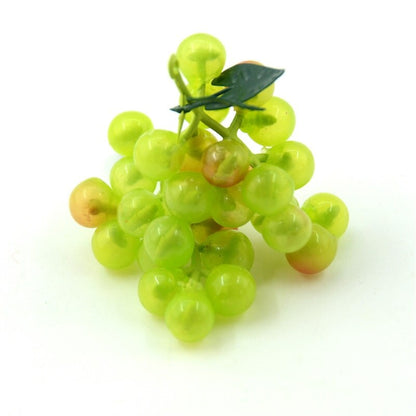 3pcs  Artificial Fake Green Grapes