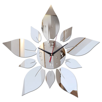 Wall Clocks DIY Mirror Acrylic Material Single Face Stickers Modern Style Quartz Clock (Multi Colors)