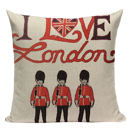 Nordic Soldier Decoration Home Cushion Pillowcase (Multi Styles/ Colors)