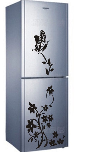 Creative Butterfly Refrigerator Sticker Home Decoration Kitchen Mural DIY Wall Stickers Party Sticker Kids Room Wallpaper