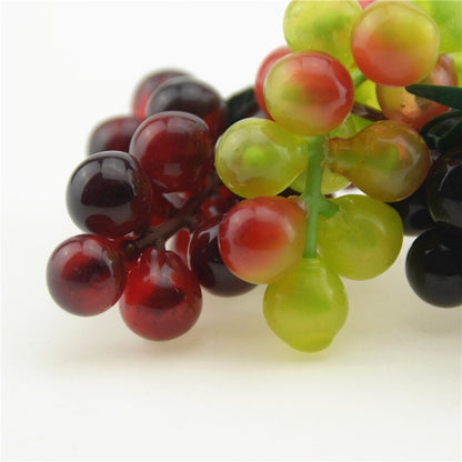 3pcs  Artificial Fake Green Grapes