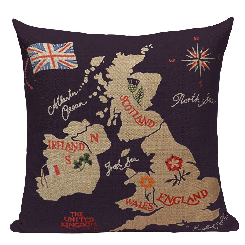 Nordic Soldier Decoration Home Cushion Pillowcase (Multi Styles/ Colors)