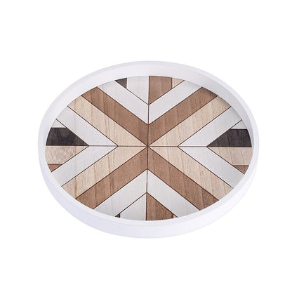 Nordic Dessert Plate Wooden Serving Tray