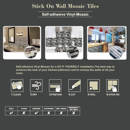 Home Decor Subway Off White Self Adhesive Wallpaper 3D Peel and Stick Wall Tiles