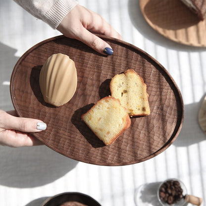 Nordic Dessert Plate Wooden Serving Tray