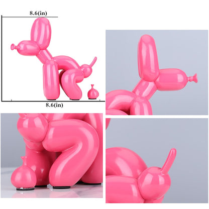 Creative Poop Balloon Dog Statue Modern Nordic (Multi Colors)