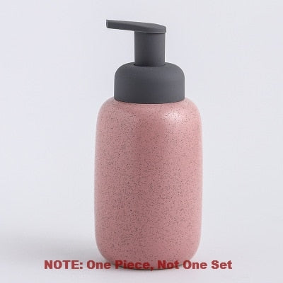 Nordic Soap Dispenser Ceramic  Emulsion Press Bottles