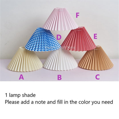 Nordic Ceramic Table Lamp Pleated (Multi Colors)