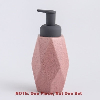 Nordic Soap Dispenser Ceramic  Emulsion Press Bottles