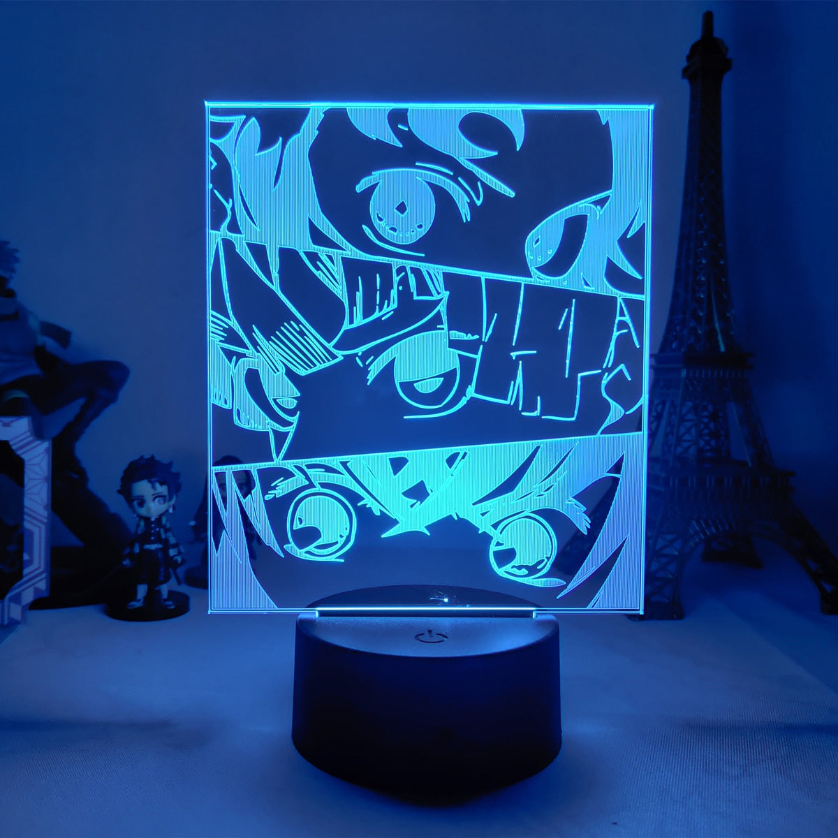 Anime Demon Slayer Acrylic LED Night Light Lamps (Multi Styles)