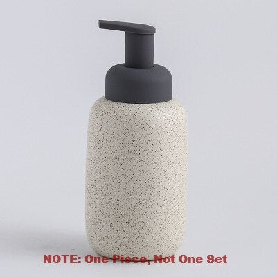 Nordic Soap Dispenser Ceramic  Emulsion Press Bottles