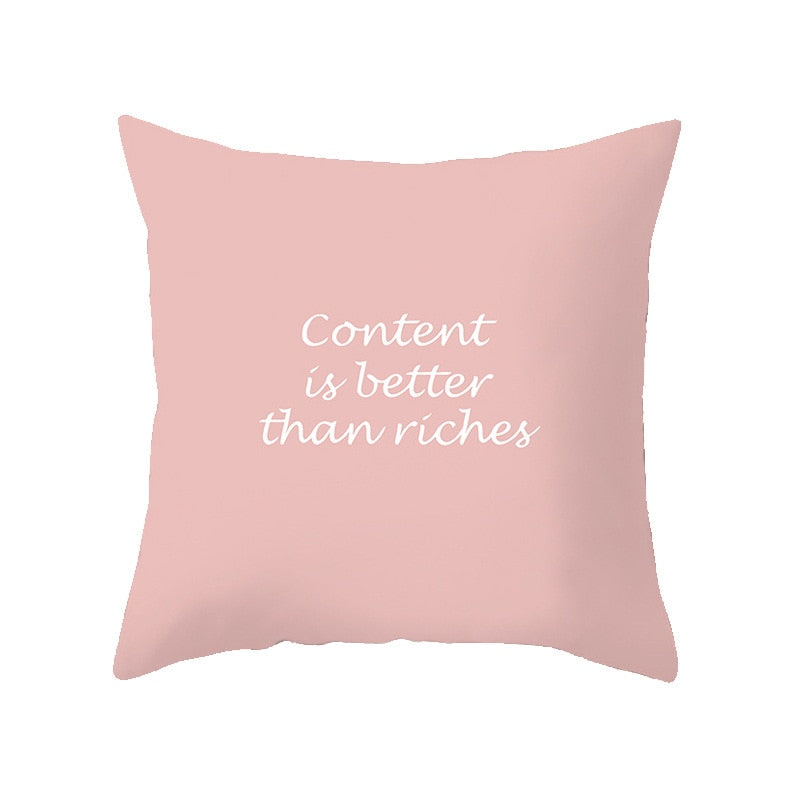 Pink Pillowcases 45*45cm (Multi Styles)