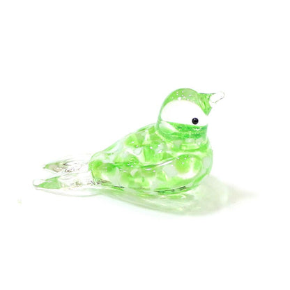 Custom Mini Glass Bird Figurine 4cm (Multi Colors)