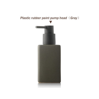 Ceramic Hand Sanitizer & Liquid Soap Dispenser Bottles