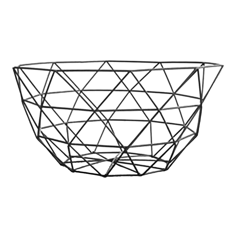 Metal Fruit Vegetable Storage Bowls Kitchen Eggs Baskets Holder Nordic Minimalism