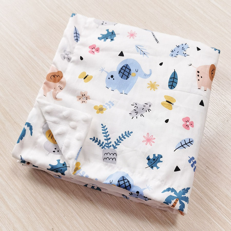 Baby Cotton Thin Super Soft Flannel Blanket