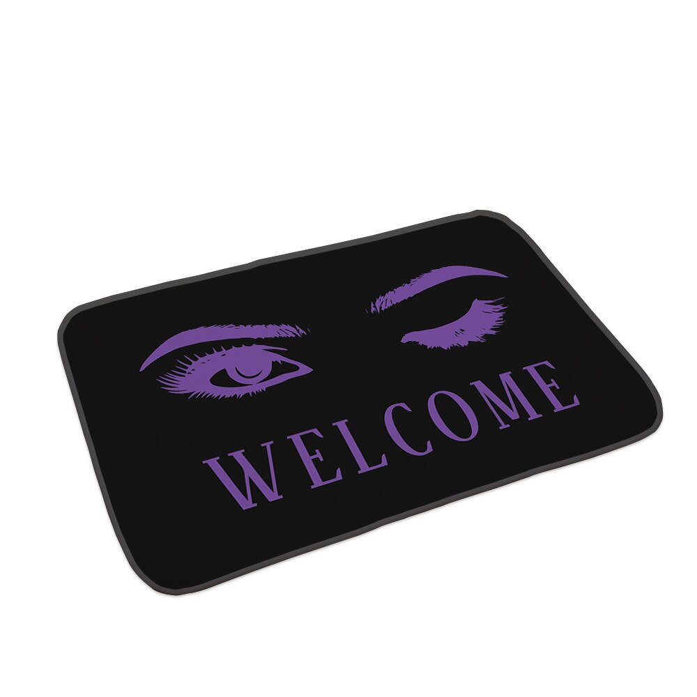 Cartoon Eyelash Anti-slip Absorb water Bath Mat (Multi Styles/Colors)