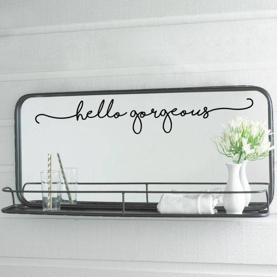 Nordic Style Phrase Quotes Vinyl Wall Sticker Quotes