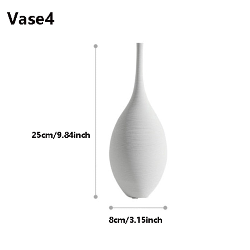 Simple Nordic Style Vases (Multi Styles/Colors)