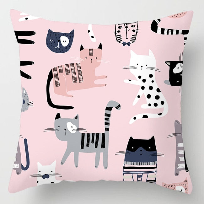 Pink Pillowcases 45*45cm (Multi Styles)