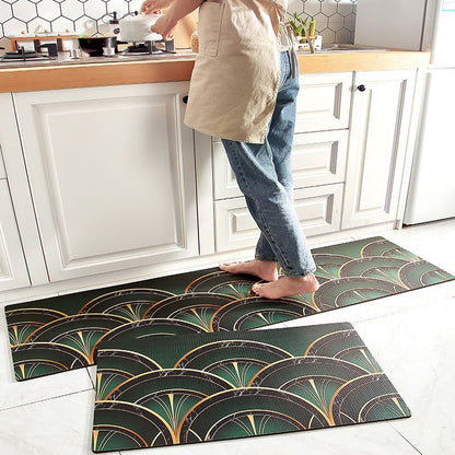 1pcs PVC Waterproof Floor Mat Anti Fatigue/Oil/Slip (Multi Styles/Colors)