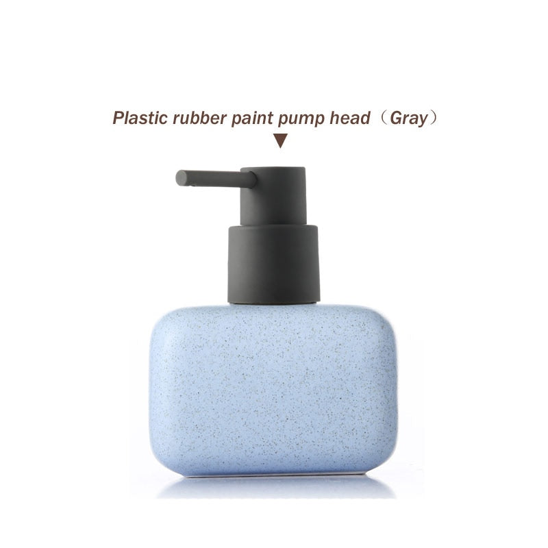 Ceramic Hand Sanitizer & Liquid Soap Dispenser Bottles